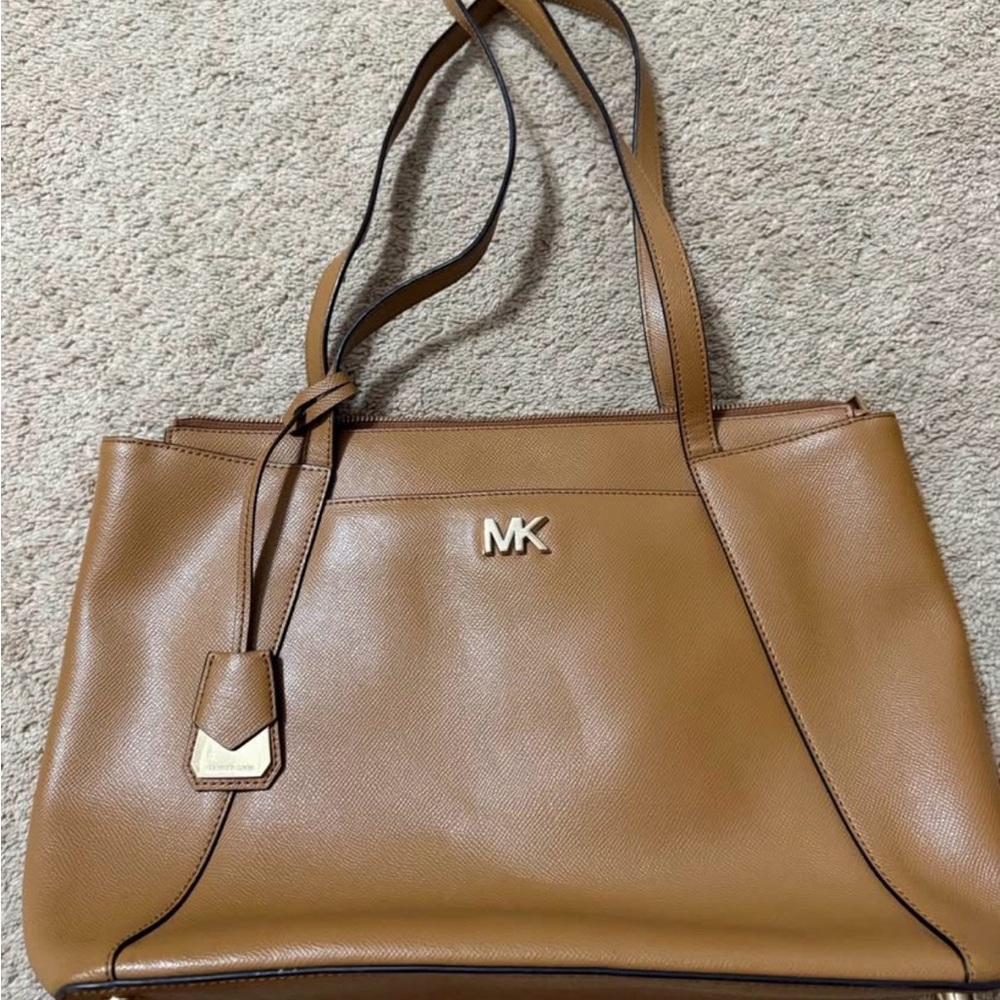 Michael Kors Brown Leather Tote